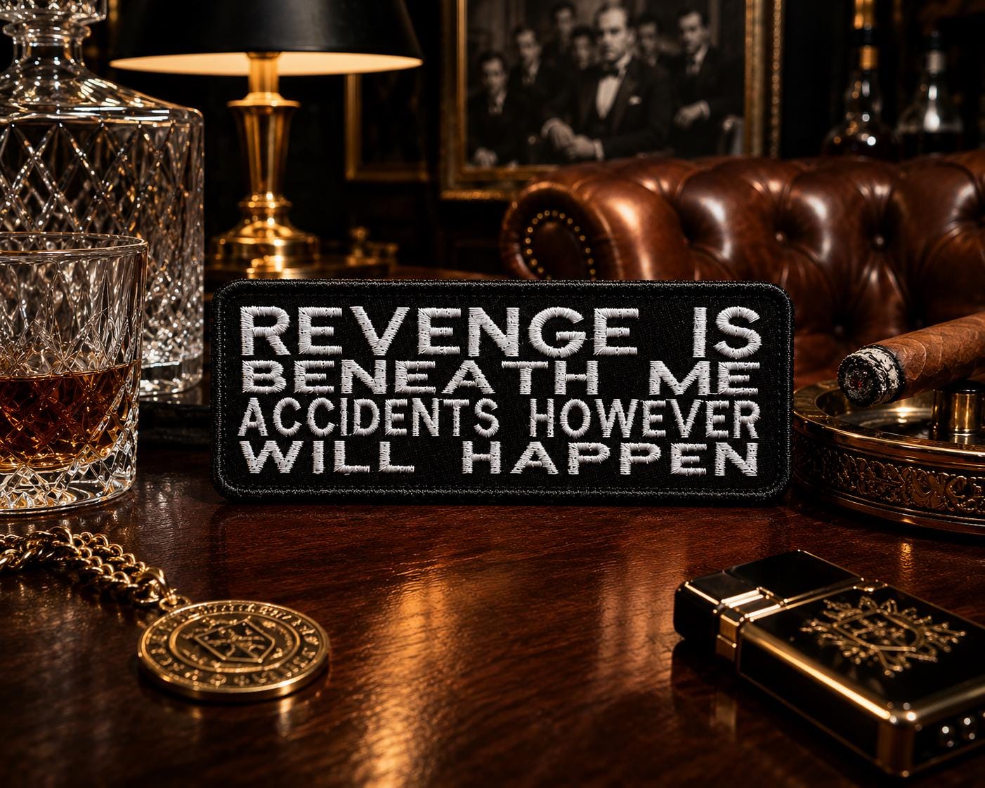 1402x1122 Revenge Is Beneath Me Accidents However Will Happen Patch Iron On Patch Sarcastic Gift Biker Vest Embroidered Sew On Applique For Clothing