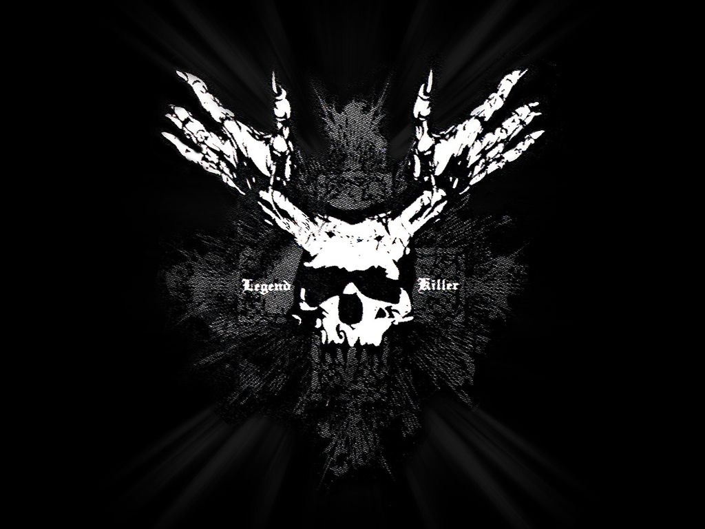 1024x768 Horror Logo Wallpaper