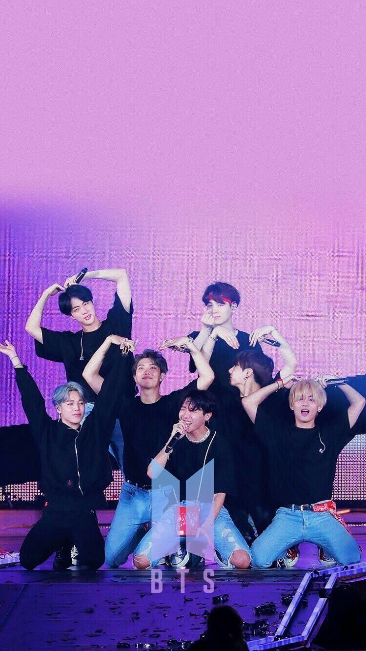 750x1334 BTS Show Wallpaper
