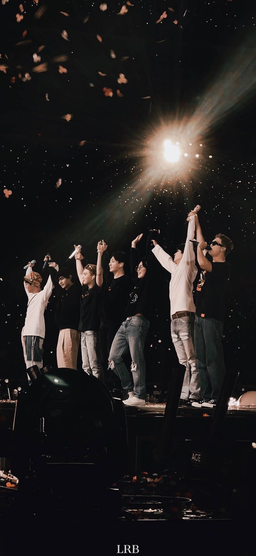 887x1920 BTS Concert Phone Wallpaper