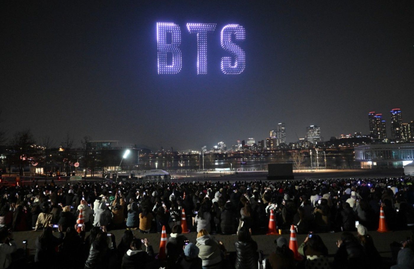 1400x911 BTS Fans Take Over Central Seoul For K Pop Kings' Comeback