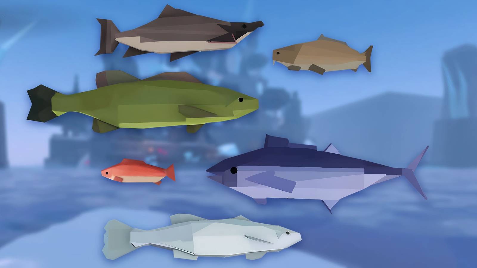 1600x900 All Fish Locations in Fisch
