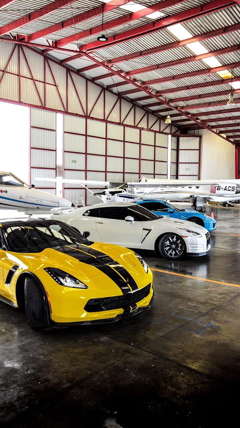 800x1423 Hangar Cars, car, golf, mexico, millonario, money, news, racing, supercars, HD phone wallpaper