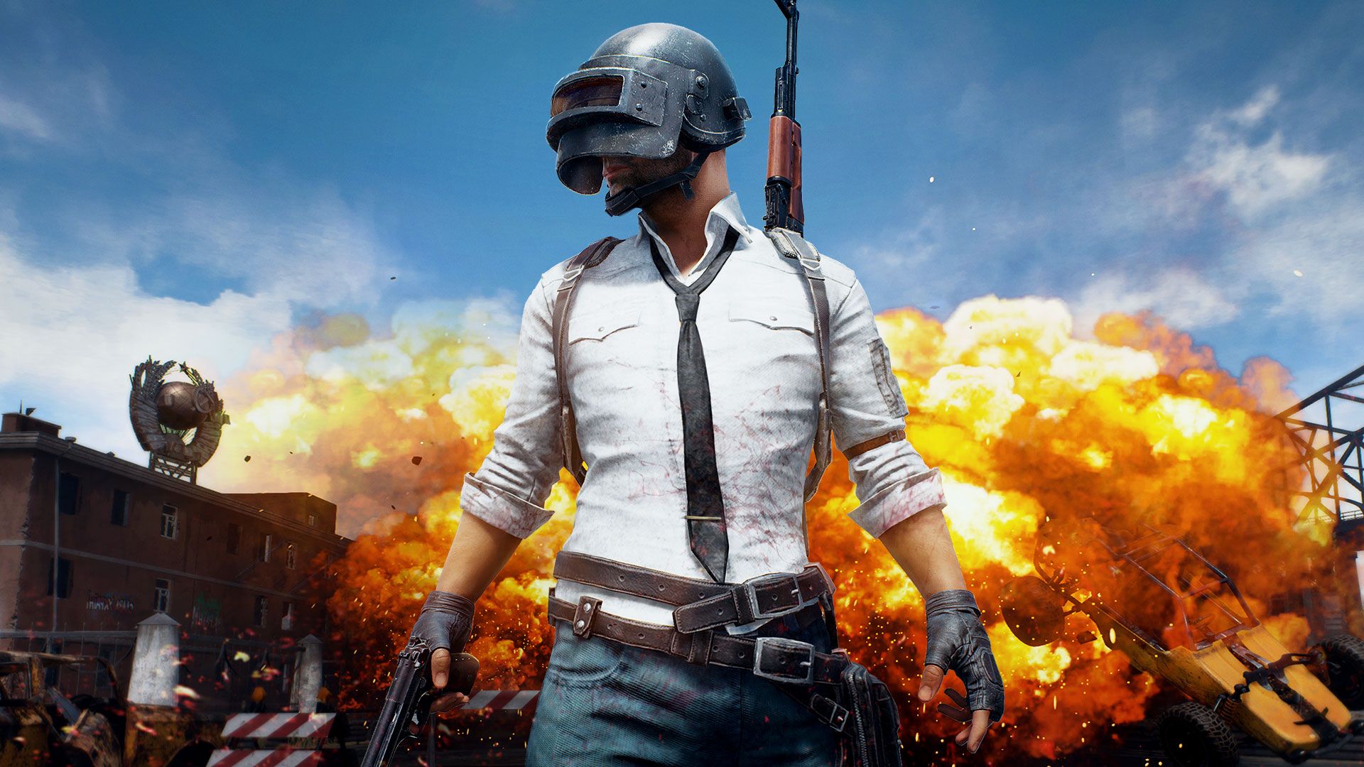 1920x1080 PUBG test adds a second blue zone to stop you camping