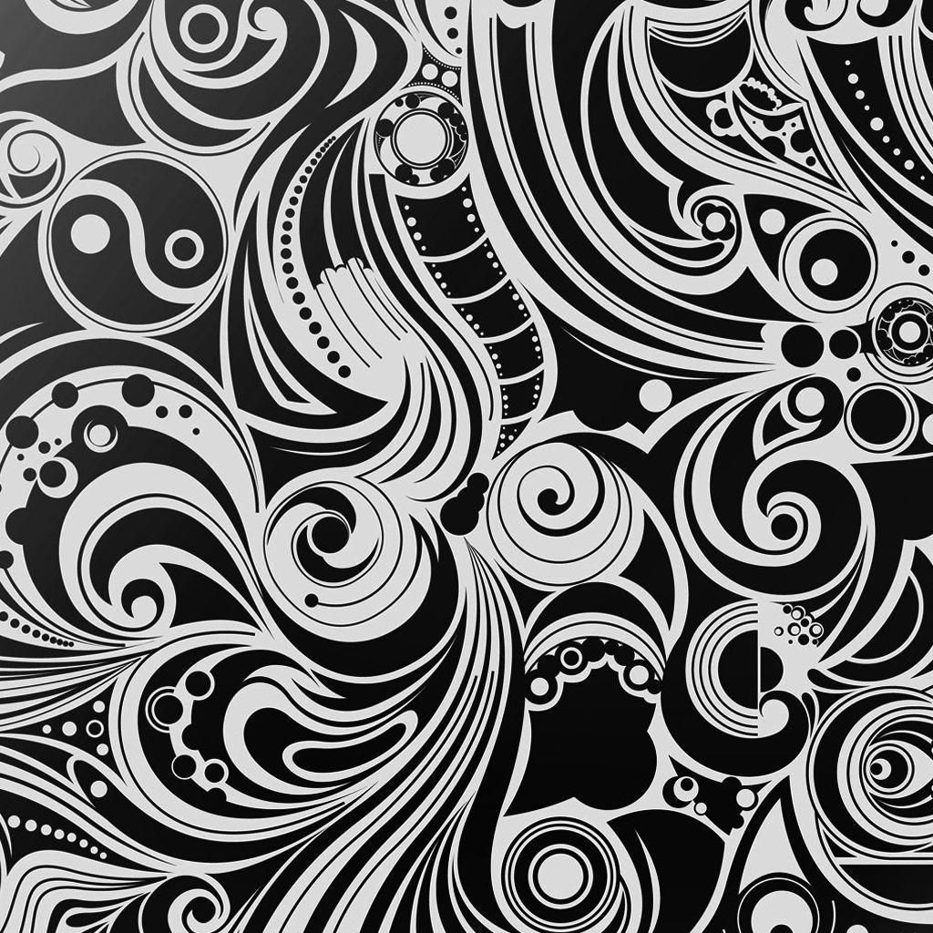 1024x1024 art stencils. Black and white wallpaper iphone, iPhone 5s wallpaper, Black and white wallpaper