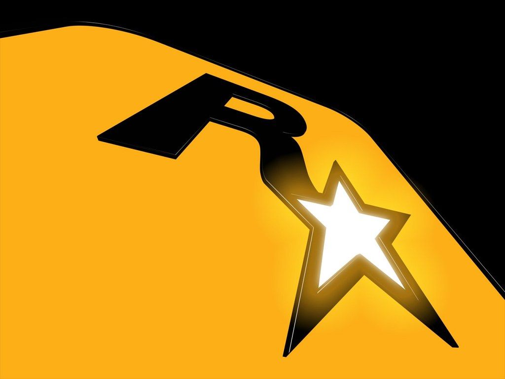 1024x768 Rockstar games logo. Rockstar Fan. GTA Rockstar Fan