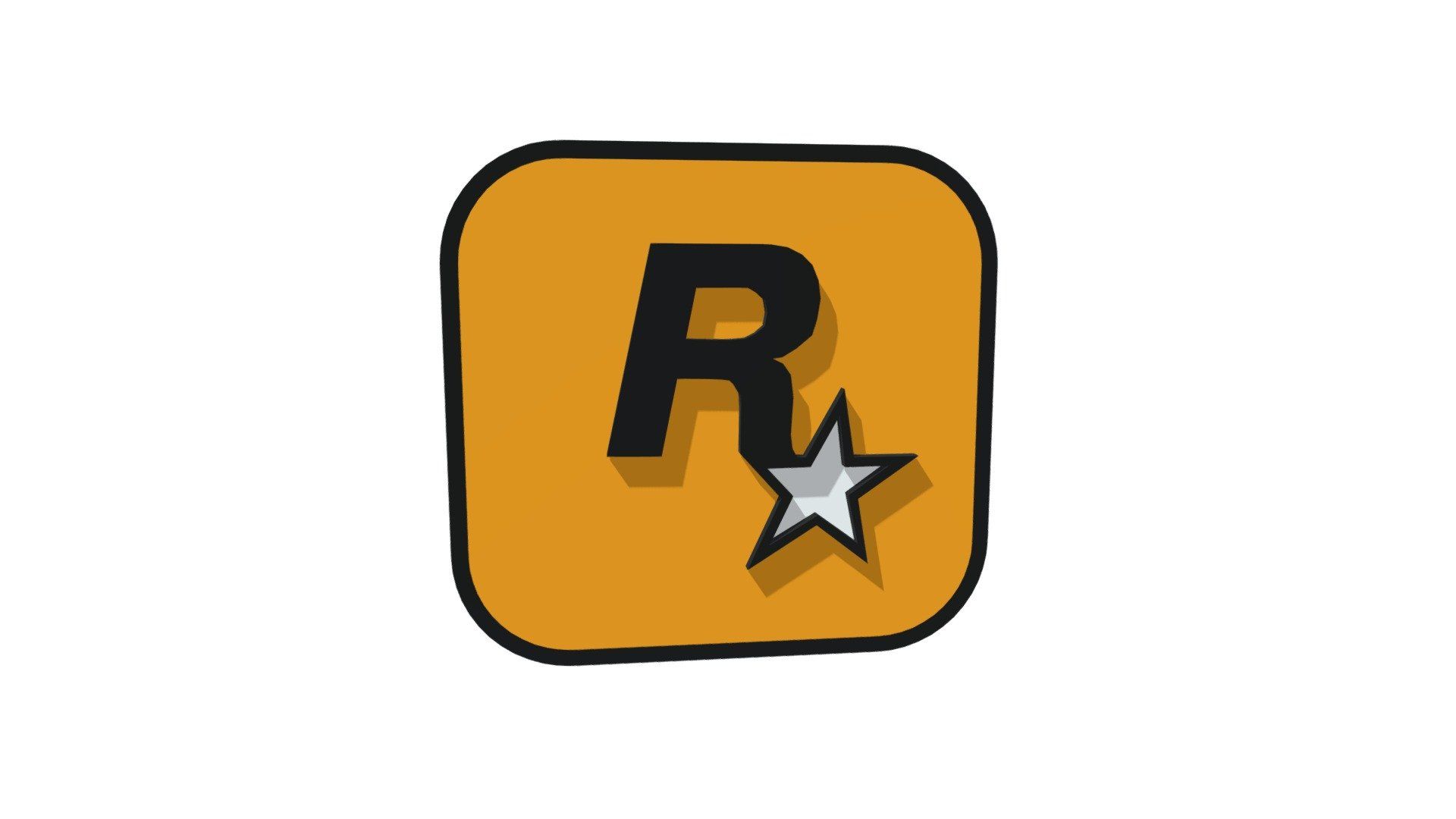 1920x1080 Rockstar Games Logo Free 3D model by maga242 [677975d]