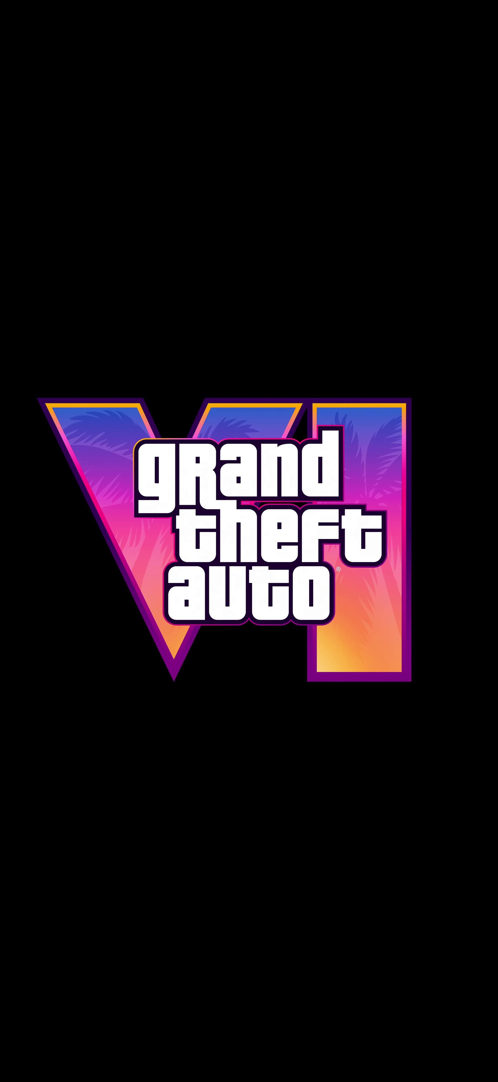 1900x4130 Wallpaper Logo Gta Vi, Grand Theft Auto VI, Grand Theft Auto v, Rockstar Games, Logo, Background Free Image