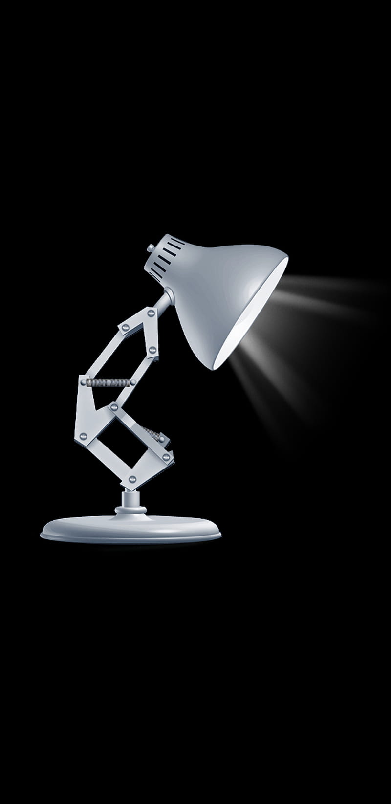 800x1644 Pixar Lamp, amoled, animation, disney, john lasseter, logo, luxo jr, walt disney, HD phone wallpaper