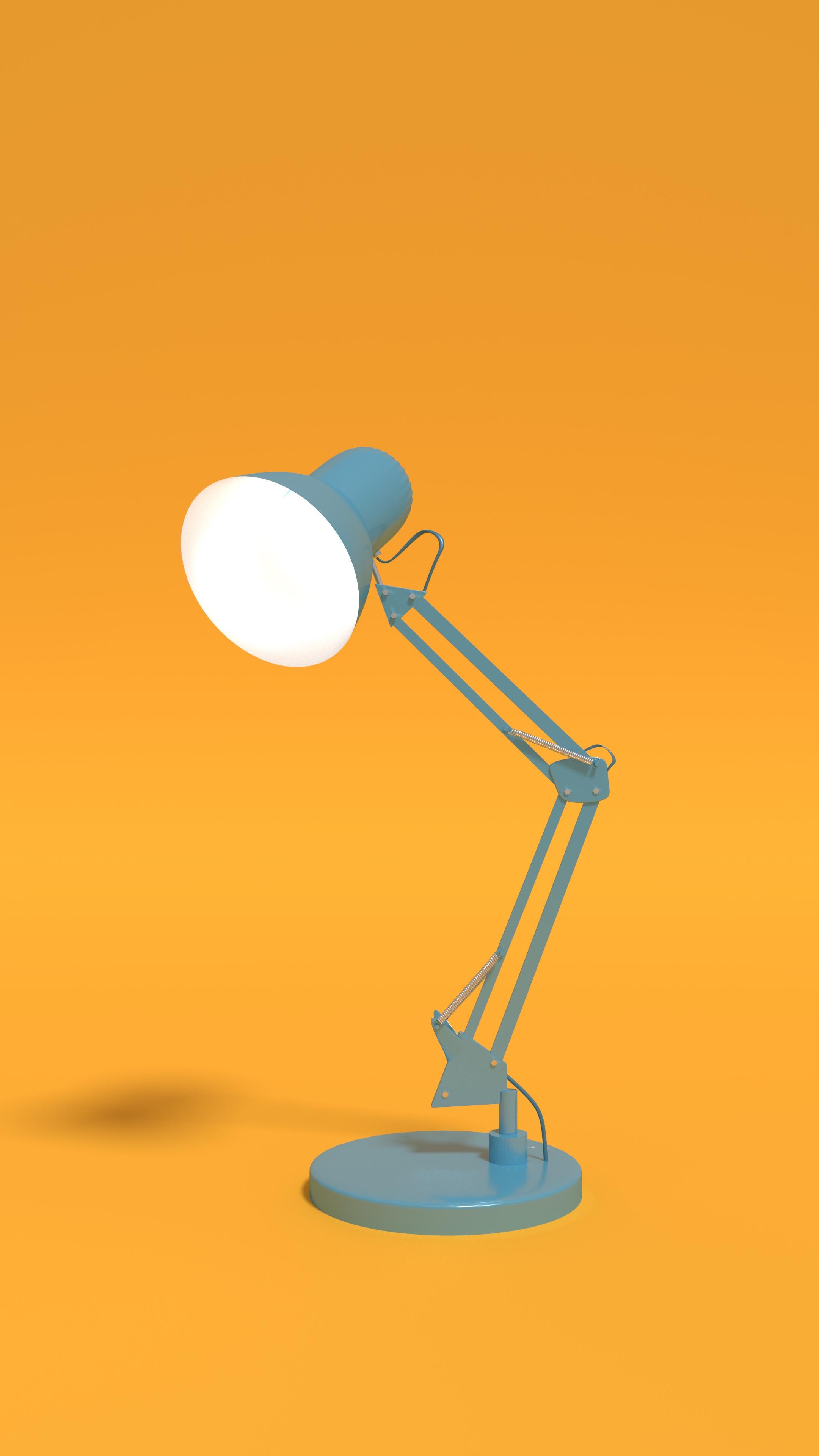 2160x3840 Variation of the Pixar lamp