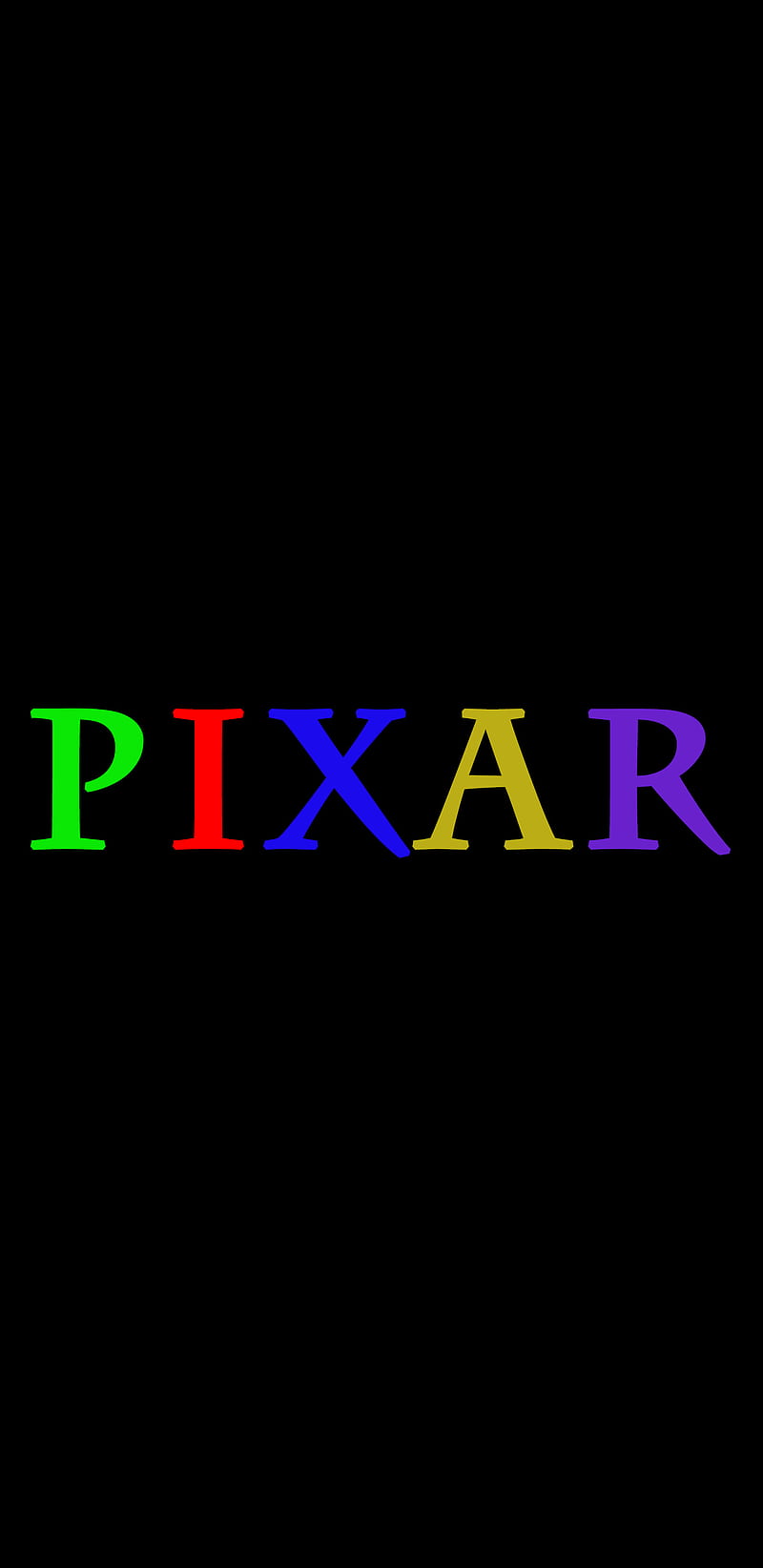 800x1644 HD pixar logo black wallpaper