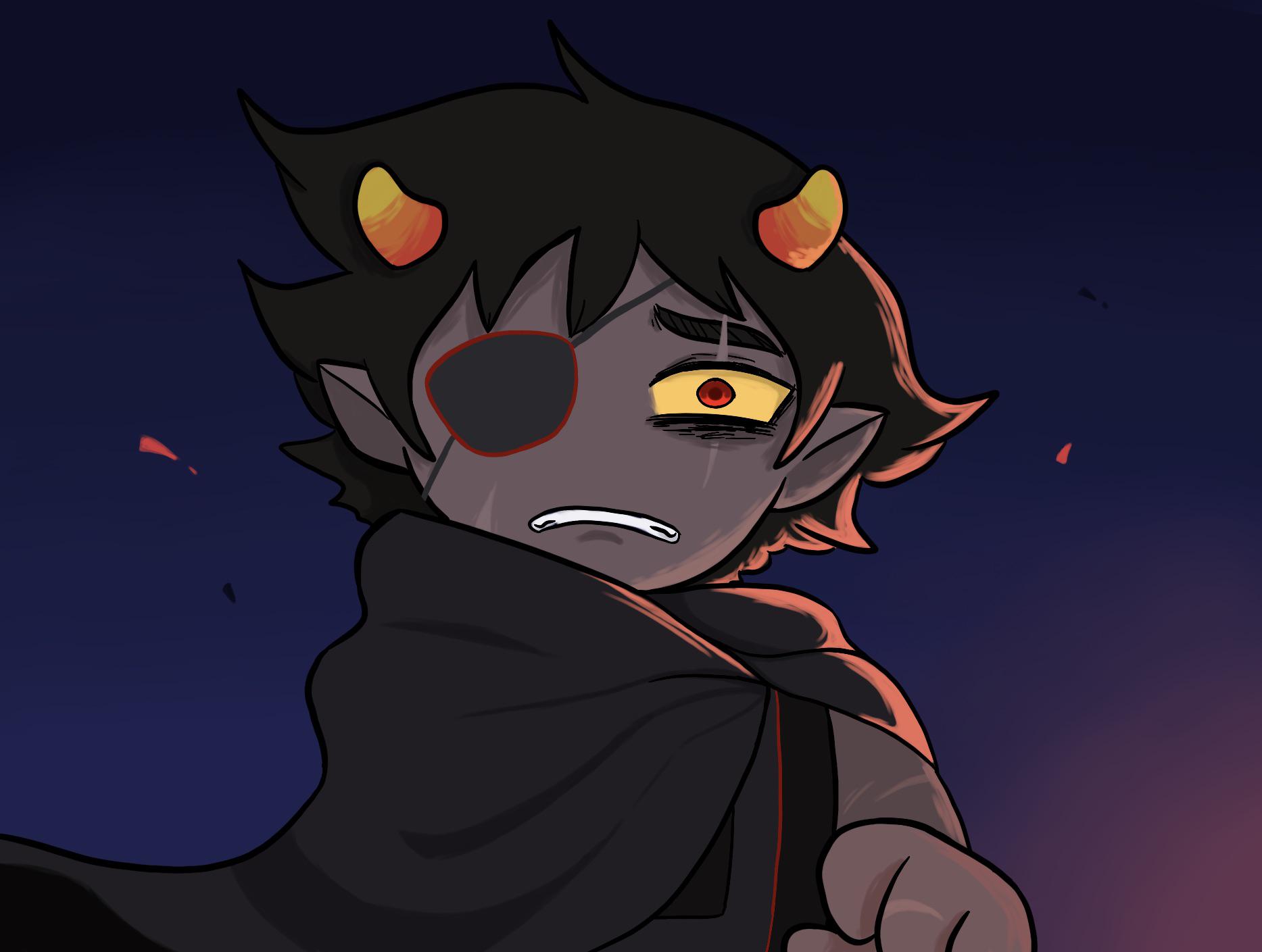 1867x1409 Karkat Panel Redraw :) Artwork belongs to me