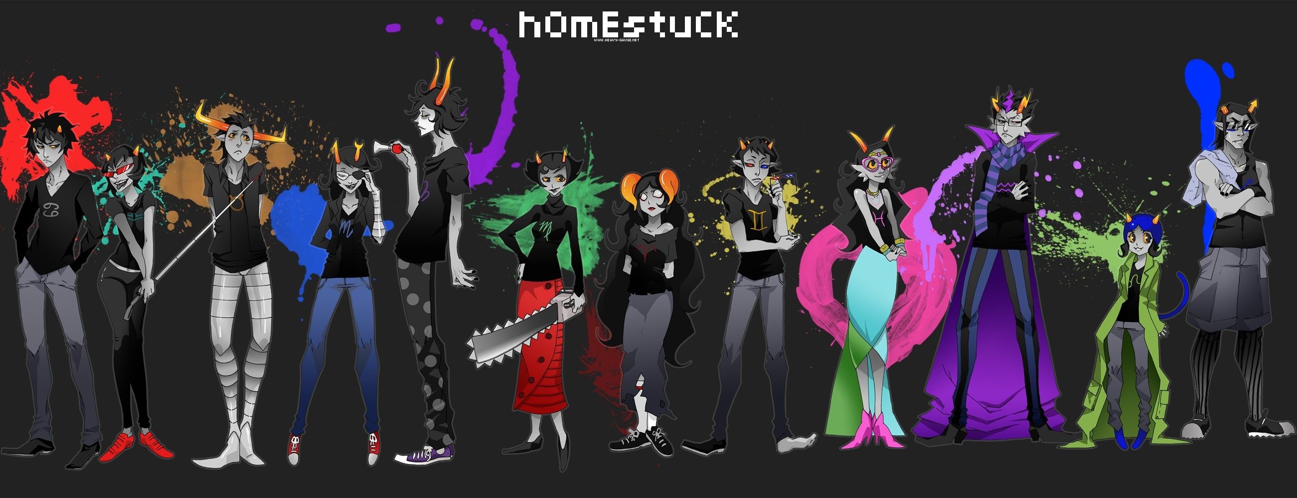 2602x1000 Epic Homestuck HD Comic Wallpaper Showcasex1000