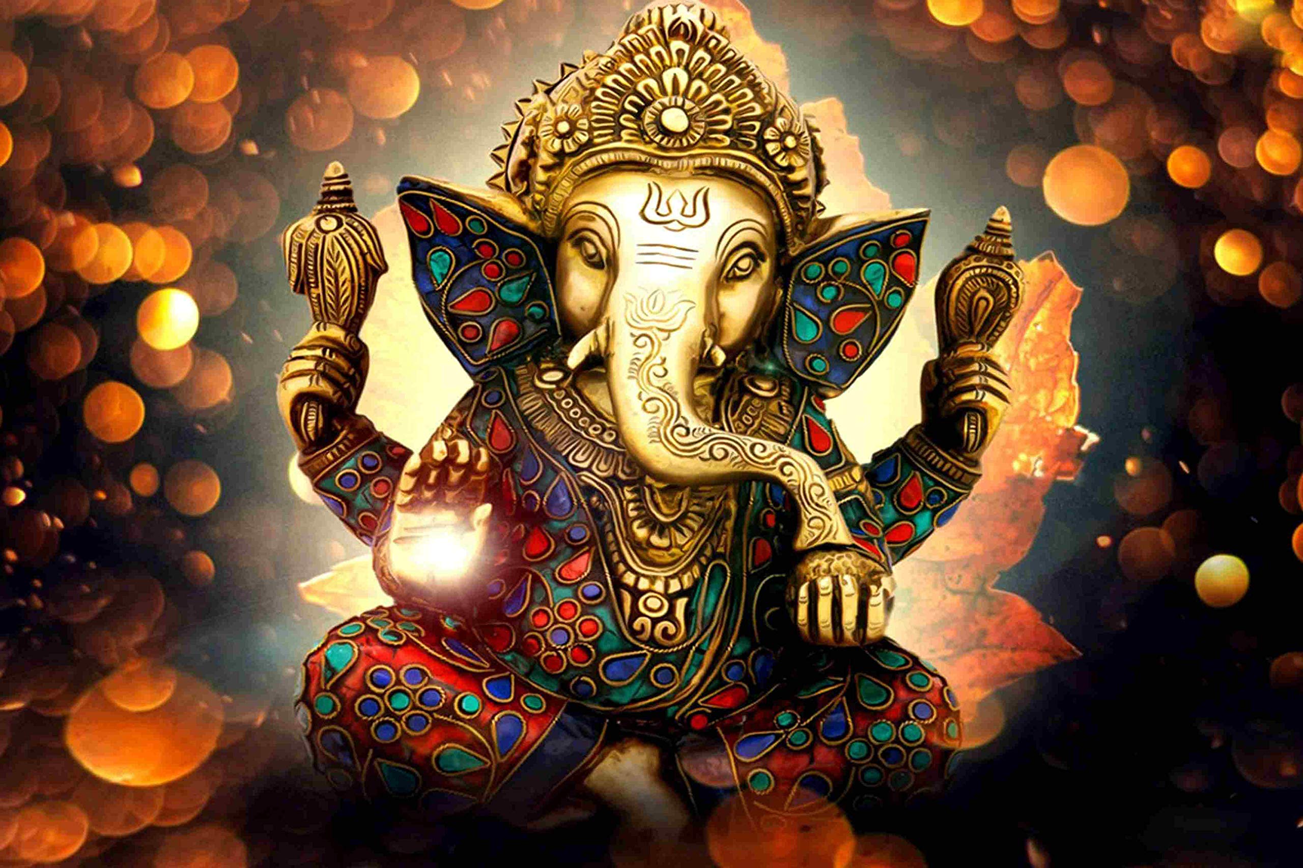 2560x1707 Window Wallpaper Ganesh Ji Wallpaper Wall Sticker For Decor Living
