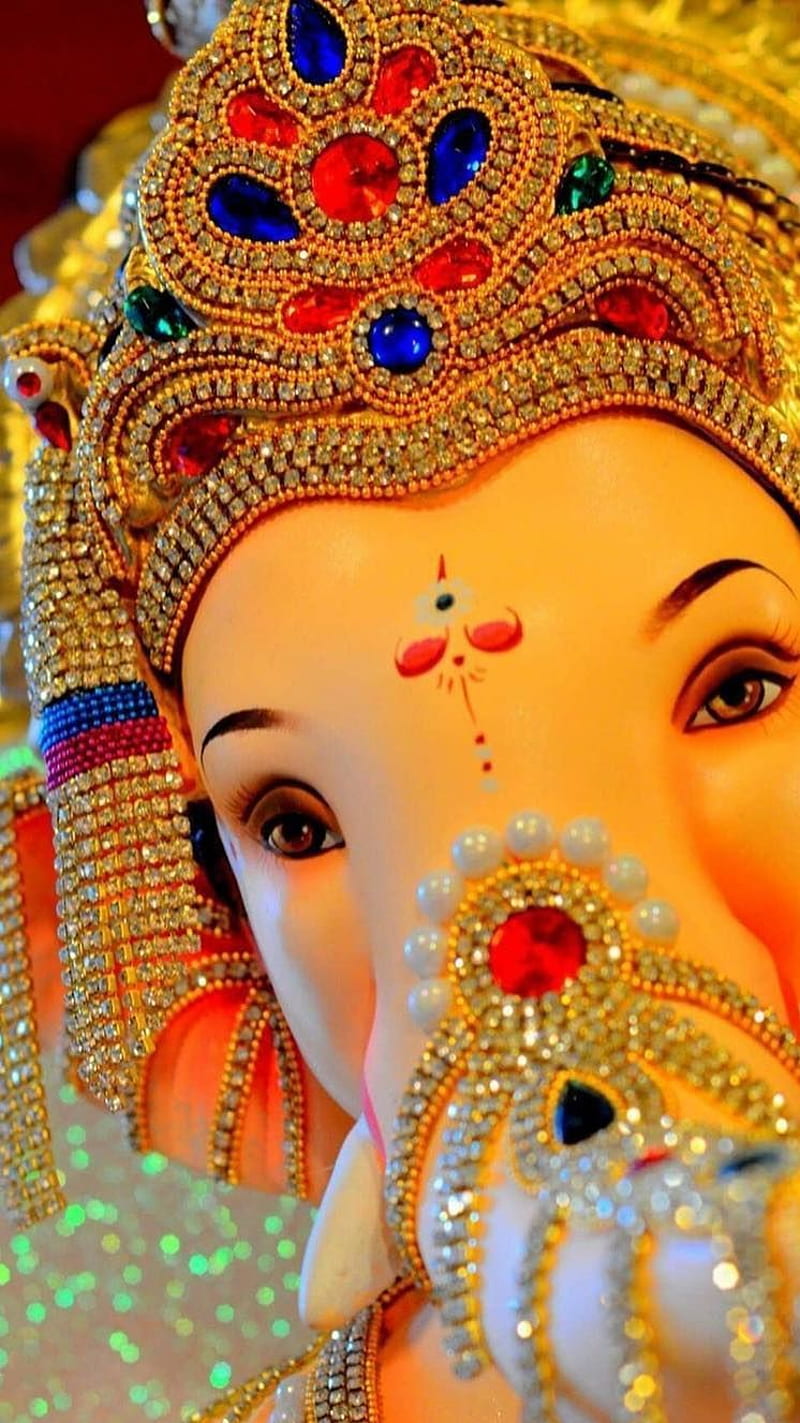 800x1423 Ganesh ji, ganesh ji, ganpati bappa, lord ganesha, bhakti, HD phone wallpaper