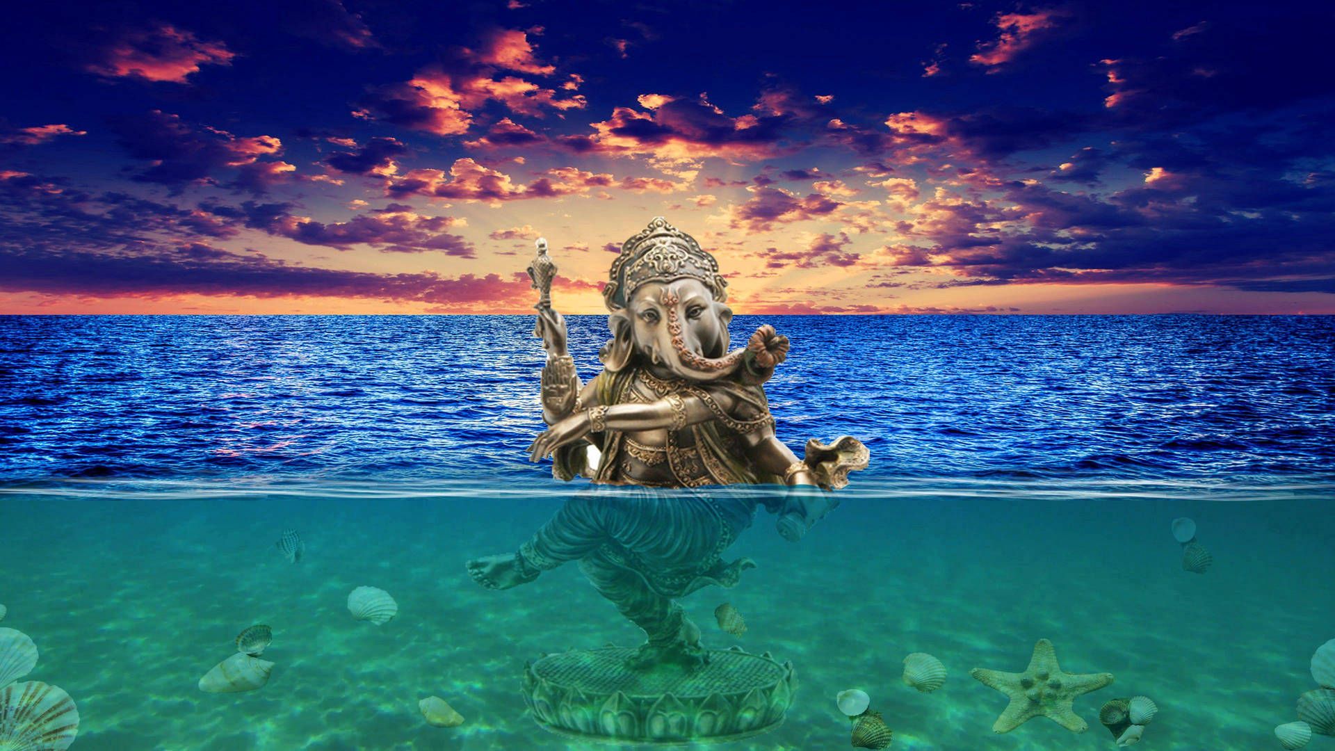 1920x1080 Ganesha Wallpaper