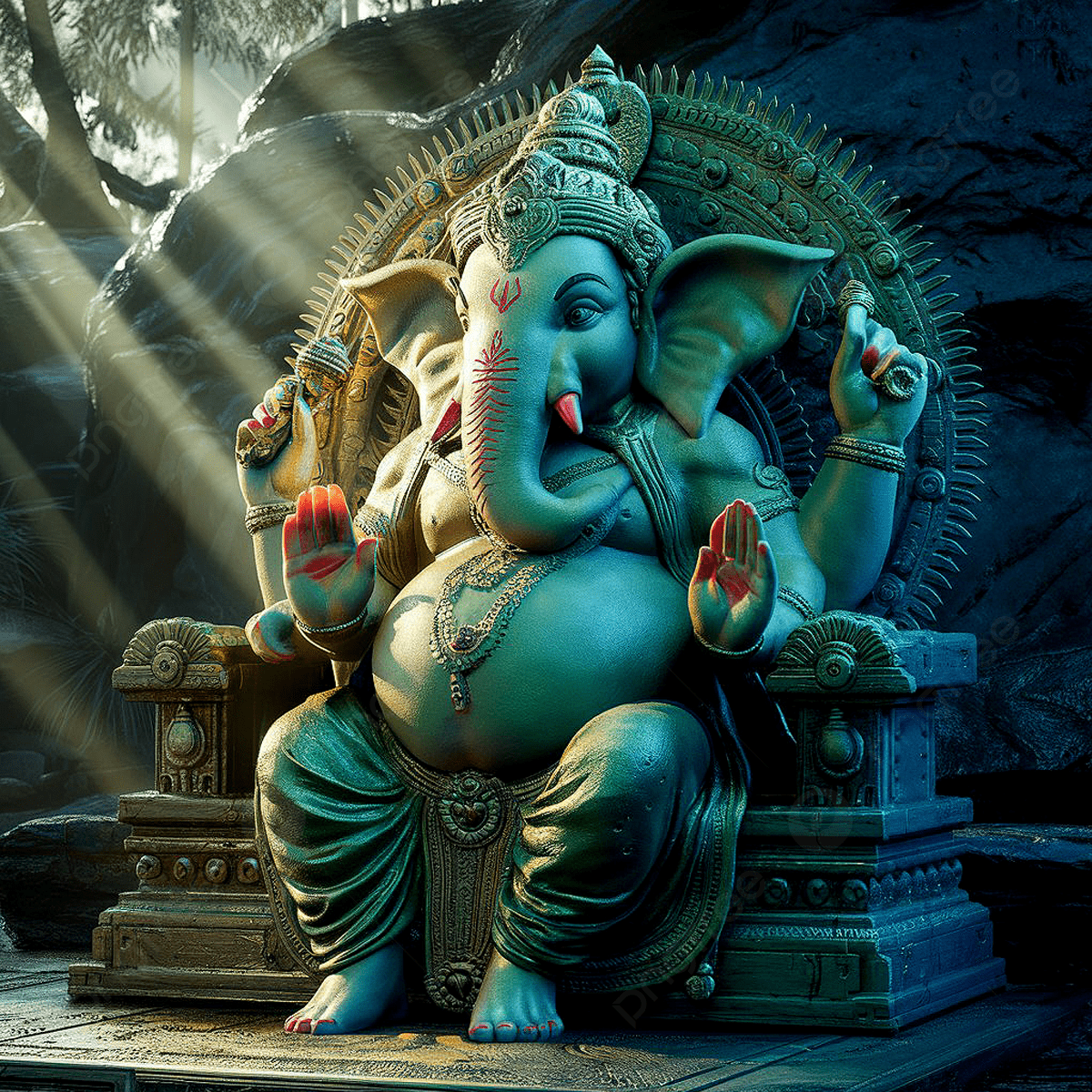 1200x1200 Lord Ganesha, Lord Ganesha Logo, Lord Ganesha Indian Background Image And Wallpaper for Free Download