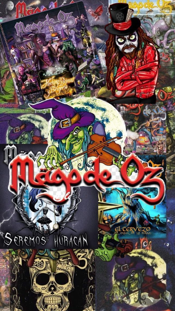 675x1200 Mago de oz collage. Imagenes de rock metal, Bandas de rock metal, Rock y metal