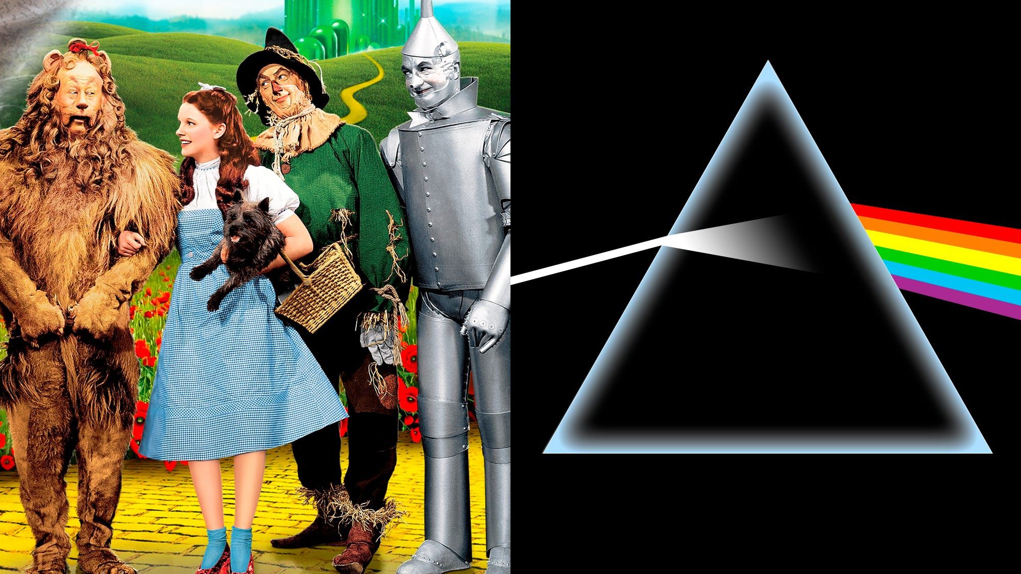 2000x1125 Un insólito experimento mezcla 'El mago de Oz' con un disco de Pink Floyd y lo que sucede a continuación deja a todos con la boca abierta