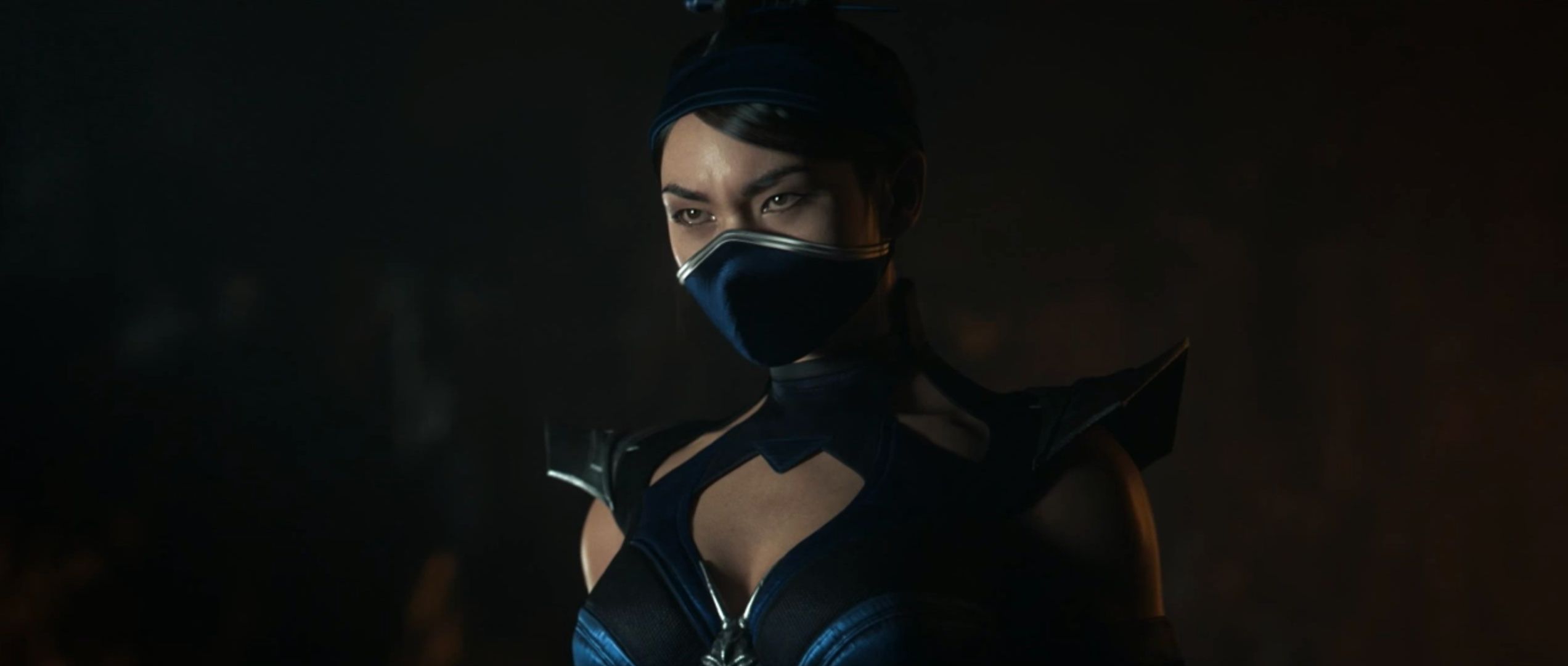 2544x1080 Kitana (Mortal Kombat) Wallpaper