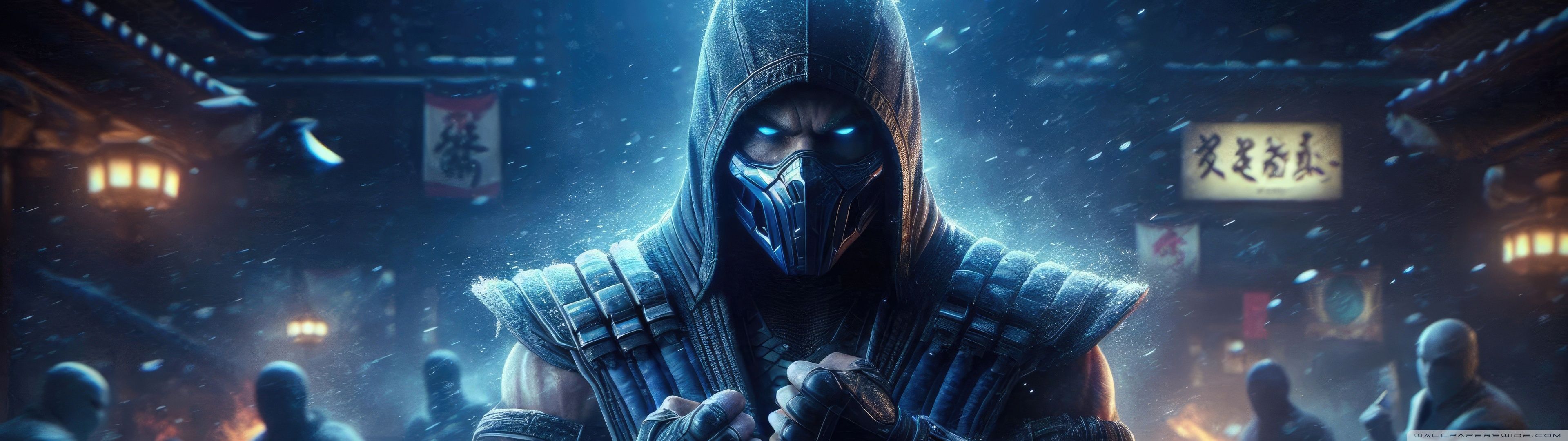 3840x1080 Sub Zero Mortal Kombat 4K UHD Wallpaper for UltraHD Desktop and TV : Widescreen and UltraWide Display : Dual Monitor : Smartphone and Tablet Devices