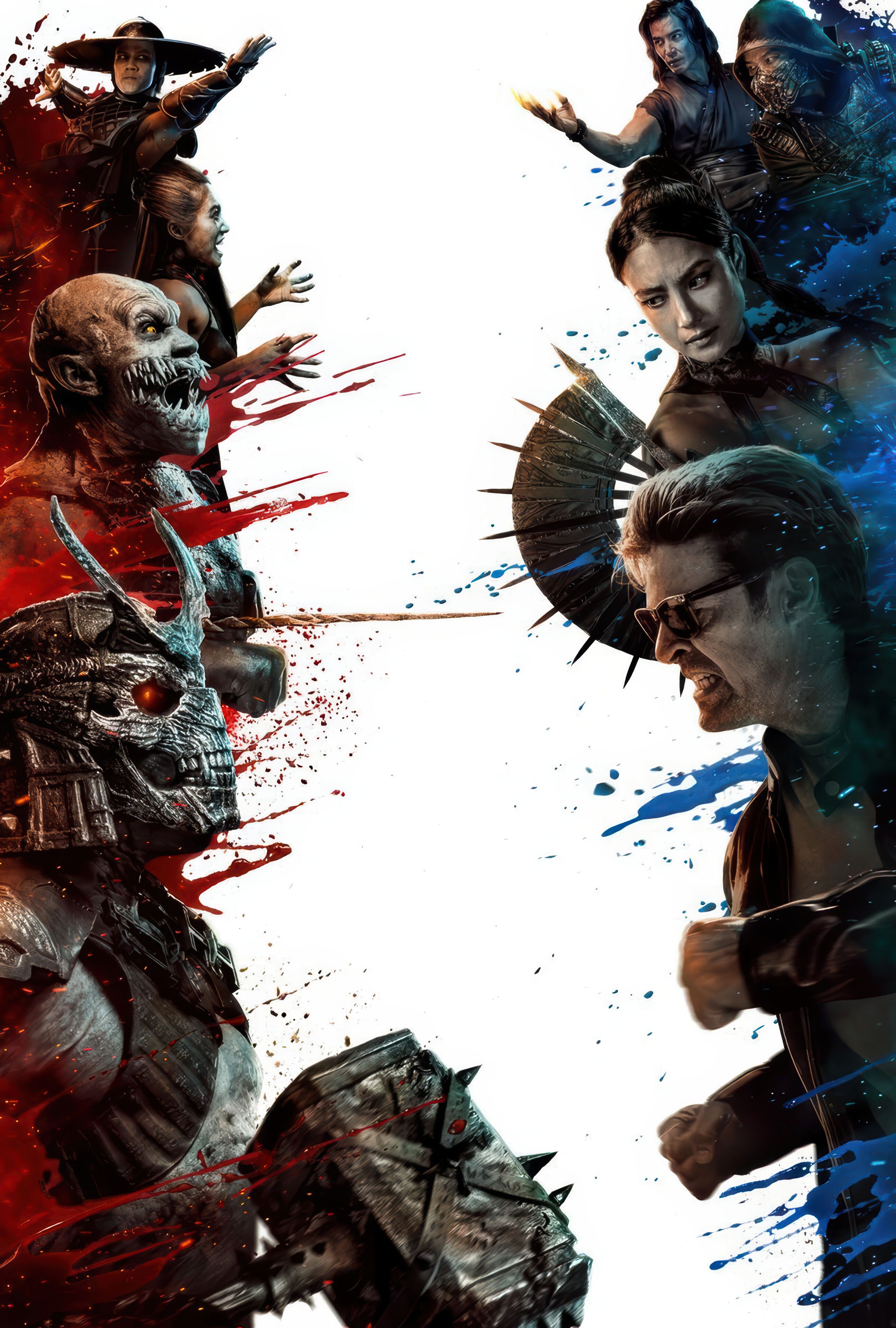 2592x3840 Mortal Kombat II Movie 4K Wallpaper Phone iPhone Characters