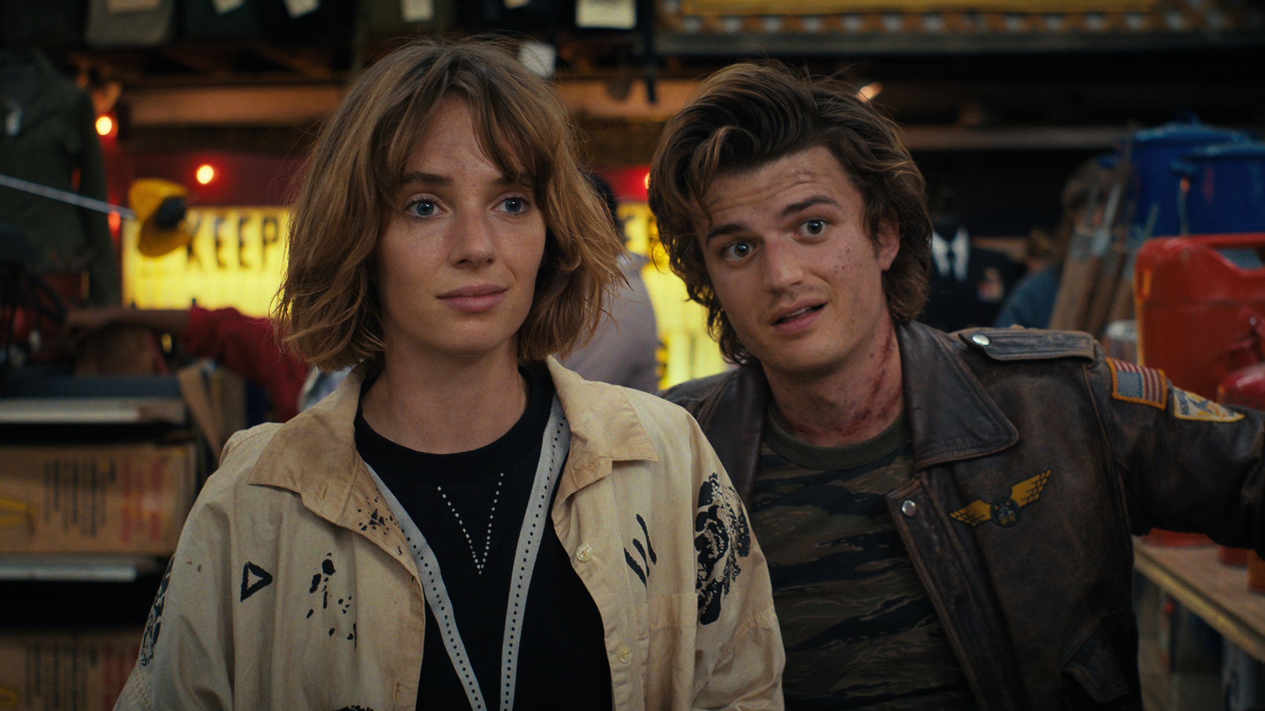 2560x1440 Stranger Things Star Maya Hawke “Would Do Anything” For A Robin Steve Spinoff With Joe Keery