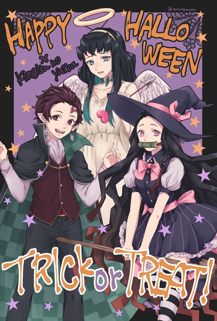 736x1089 Kimetsu no Yaiba Halloween