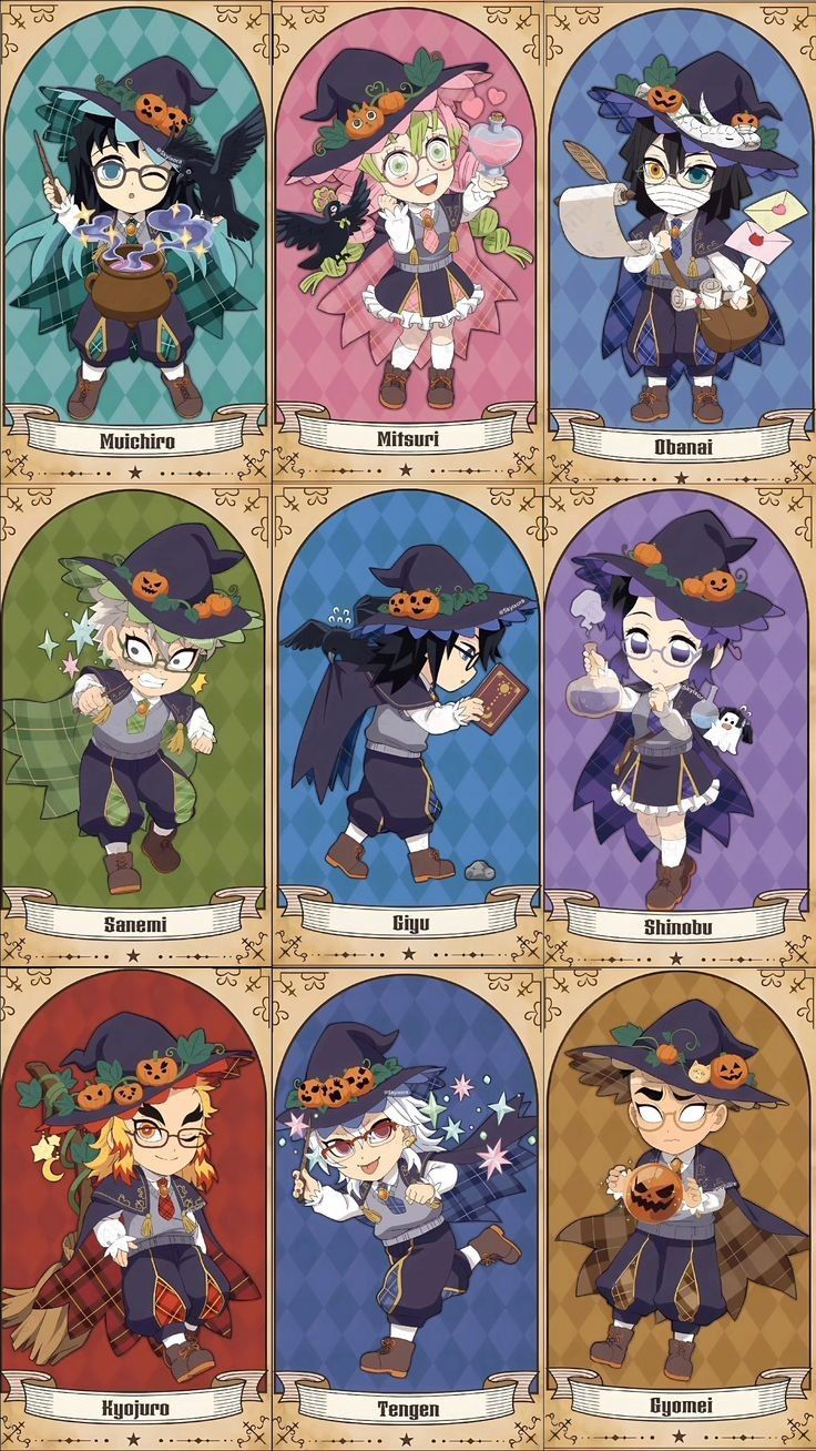 736x1308 hashiras new ilustrion Halloween