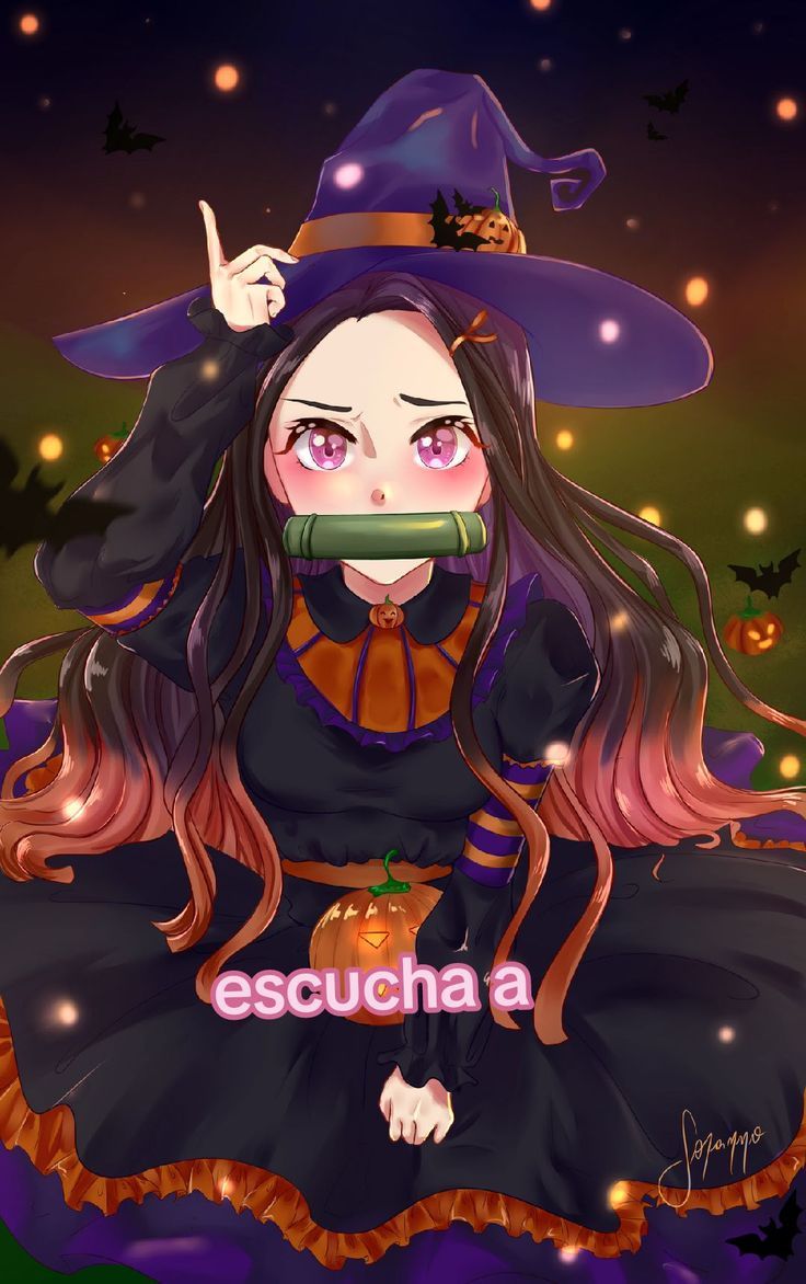736x1172 Visit TikTok to discover profiles!. Halloween wallpaper demon slayer, Nezuko pumpkin, Anime cute halloween