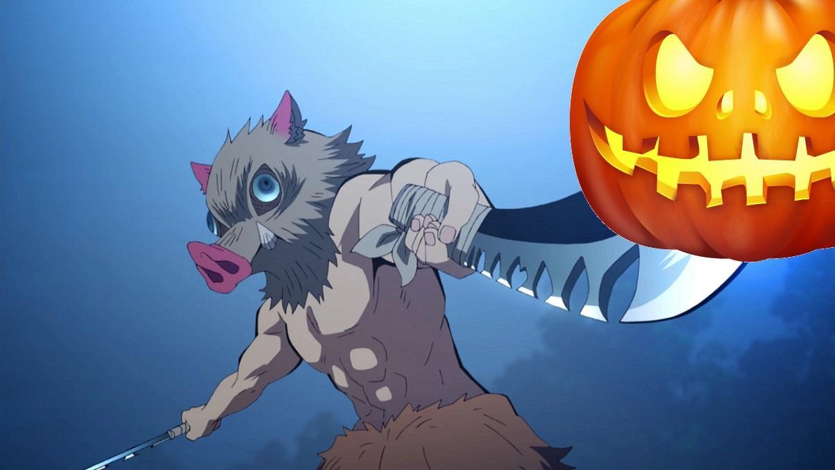 1203x677 Demon Slayer Embraces Halloween With Spooky New Art