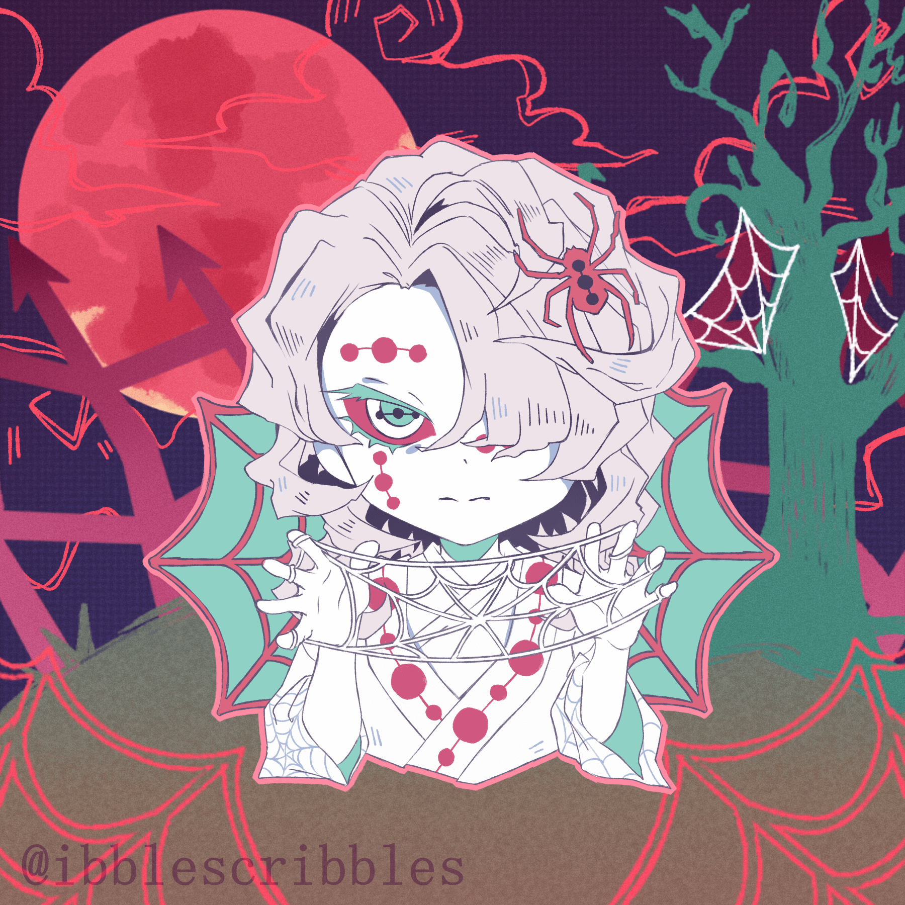 1800x1800 LAST CHANCE Kimetsu no Yaiba Halloween Enamel Pins
