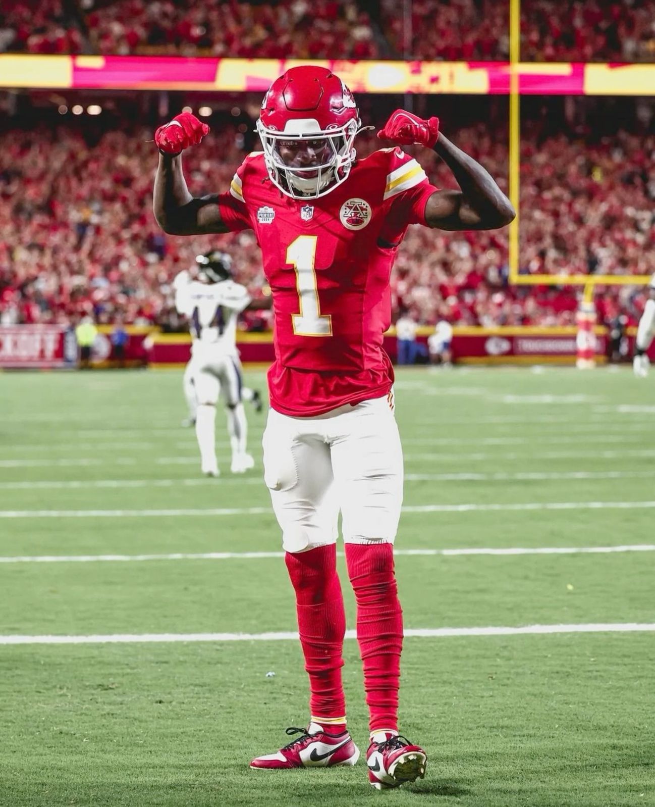 1298x1598 Xavier worthy wallpaper. Xavier worthy pfp, Patrick mahomes anime, Football players