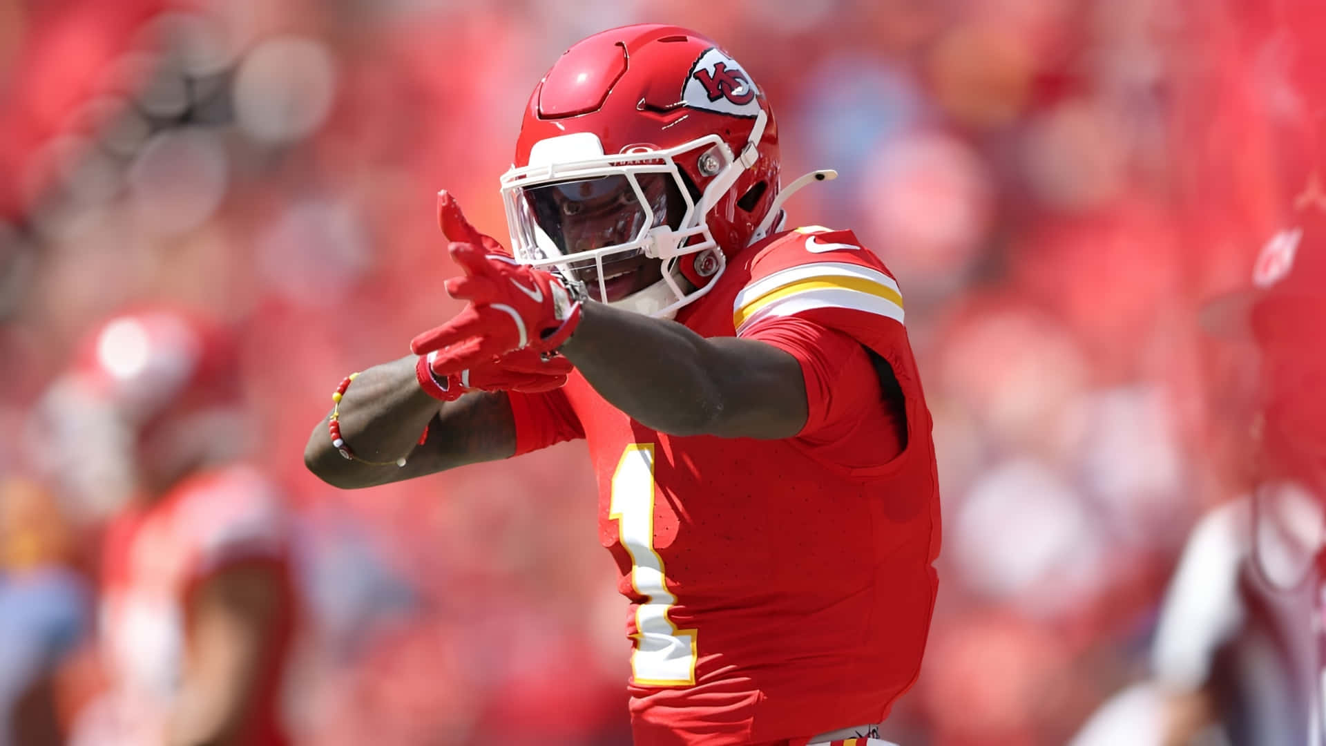 1920x1080 Download Xavier Worthy Chiefs Highlight Wallpaper