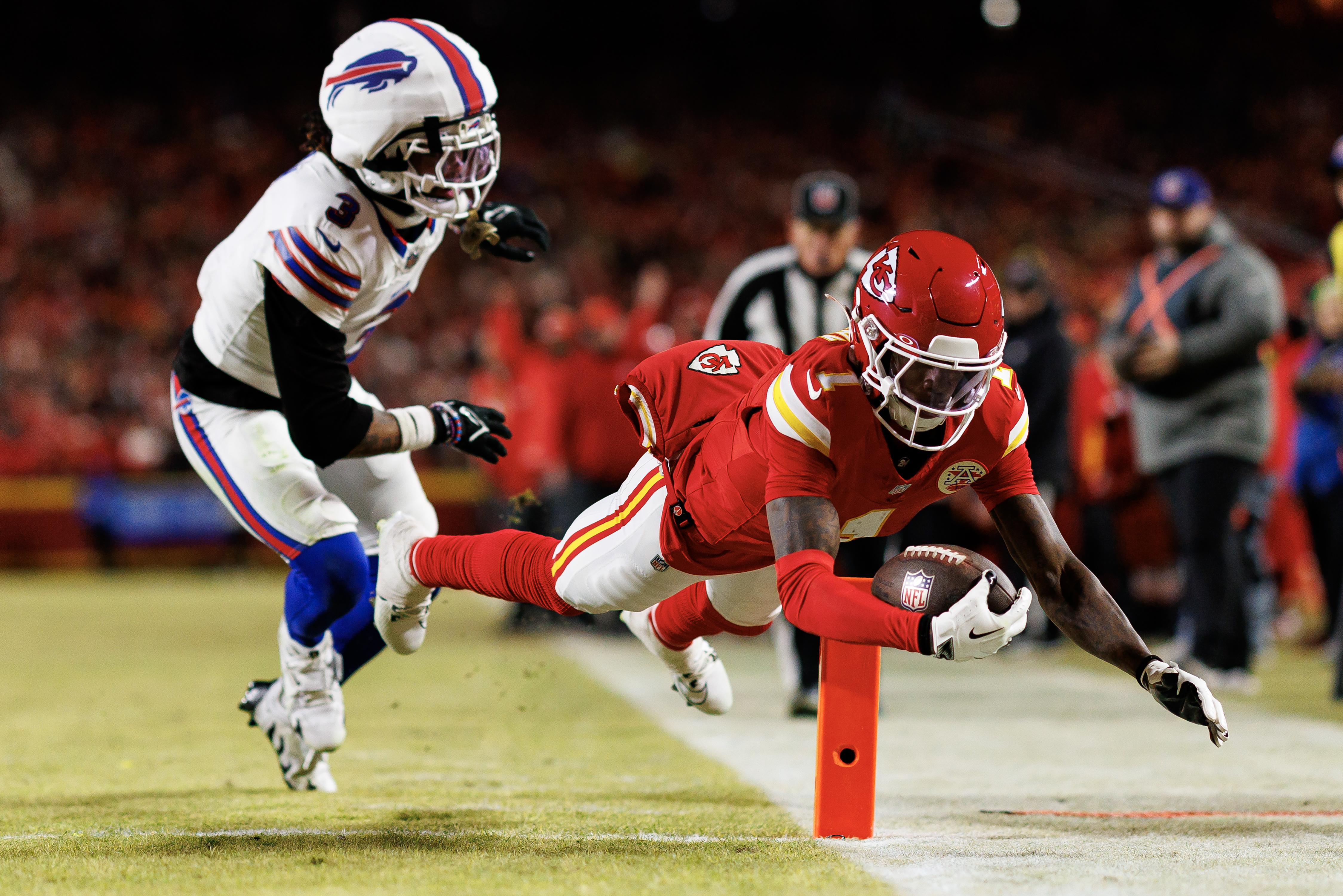 4497x3000 That's their loss': How Xavier Worthy made Bills pay for 2024 draft trade with Chiefs