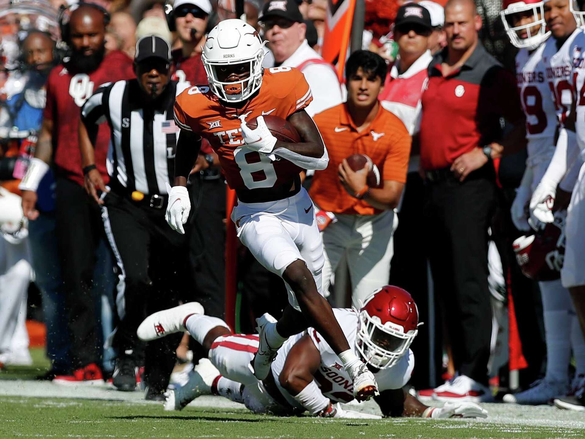1920x1440 Rising Texas freshman WR Xavier Worthy not easily rattled