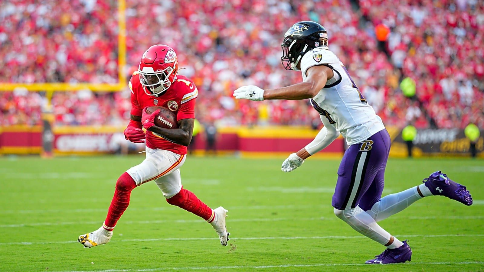 1600x900 Xavier Worthy injury update: Flight causes issue, Chiefs update status for Monday Night Football