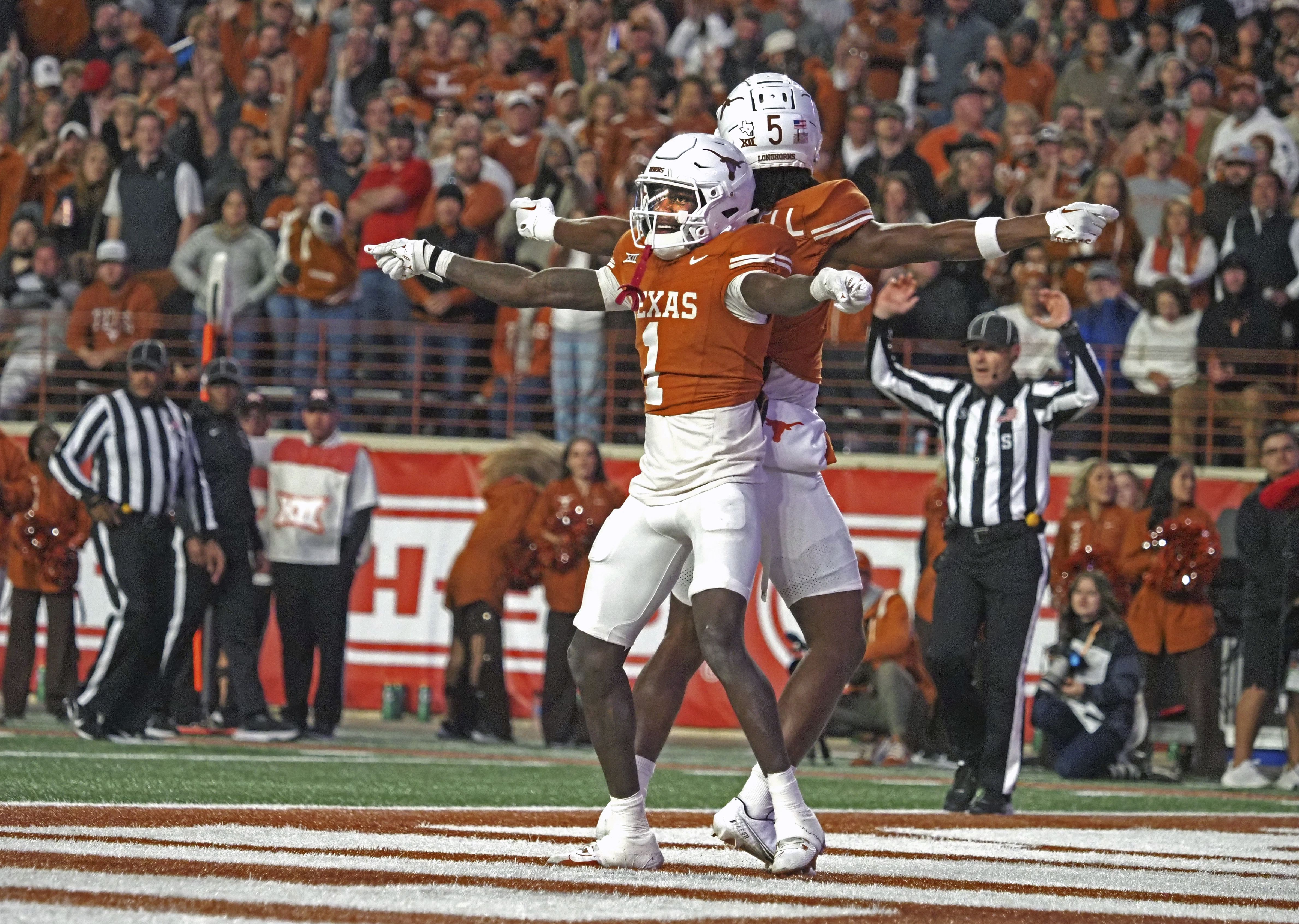 4759x3386 Texas WR Xavier Worthy available for Big 12 Championship, plus more injury updates