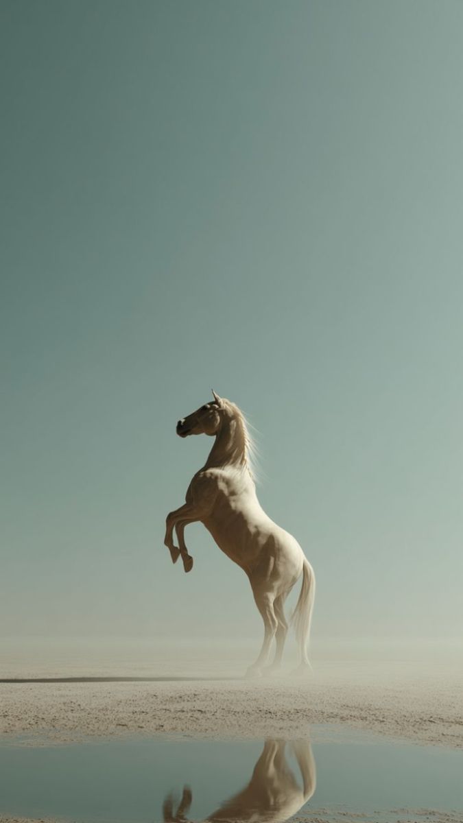 675x1200 White horse photography. White horse drawing reference, Seven hours wallpaper, Horse power