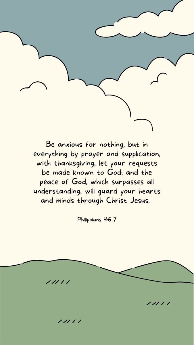 675x1200 Philippians 4:6 7 Phone Wallpaper