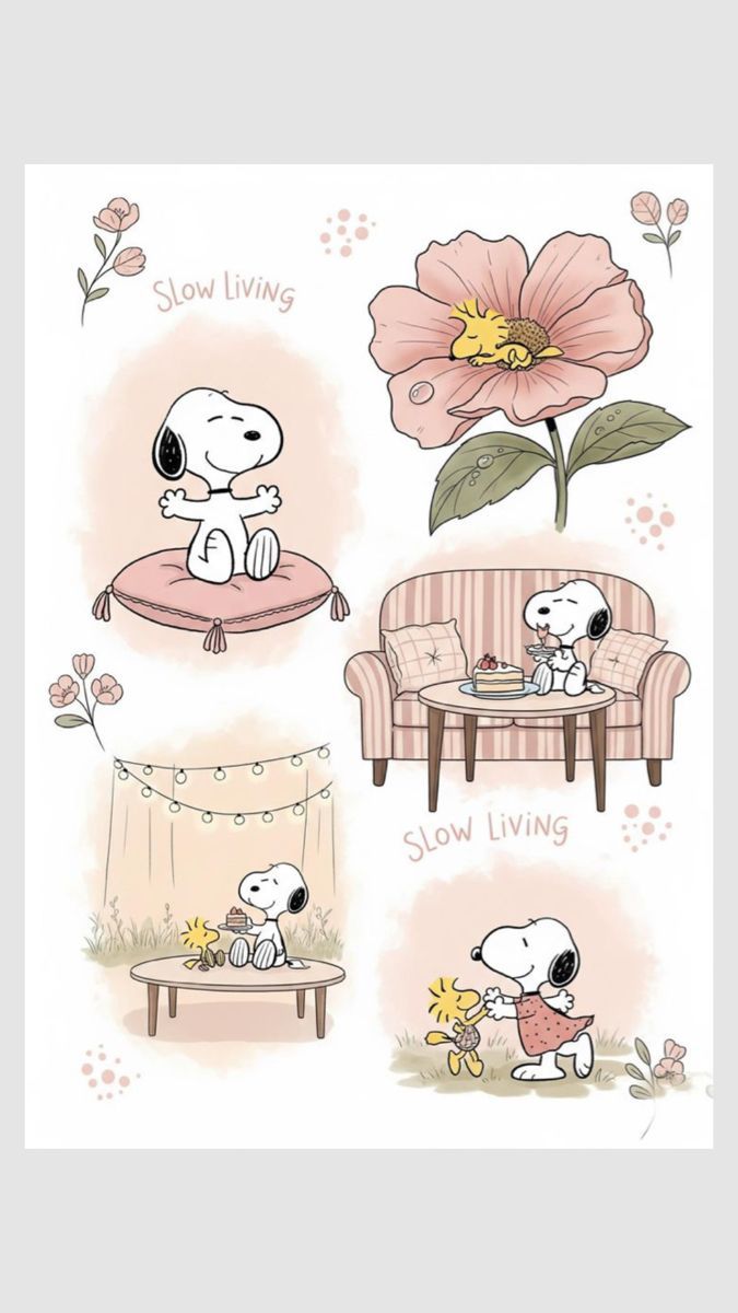 675x1200 Snoopy and the peanuts. The peanuts gang aesthetic, Snoopy in the house, Starbucks wallpaper