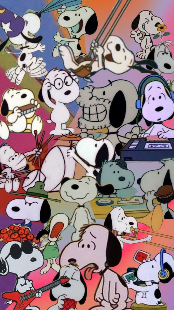 736x1308 Check out 28ekp's Shuffles #aesthetic #moodboards. Charlie brown wallpaper, Snoopy cartoon, Snoopy image