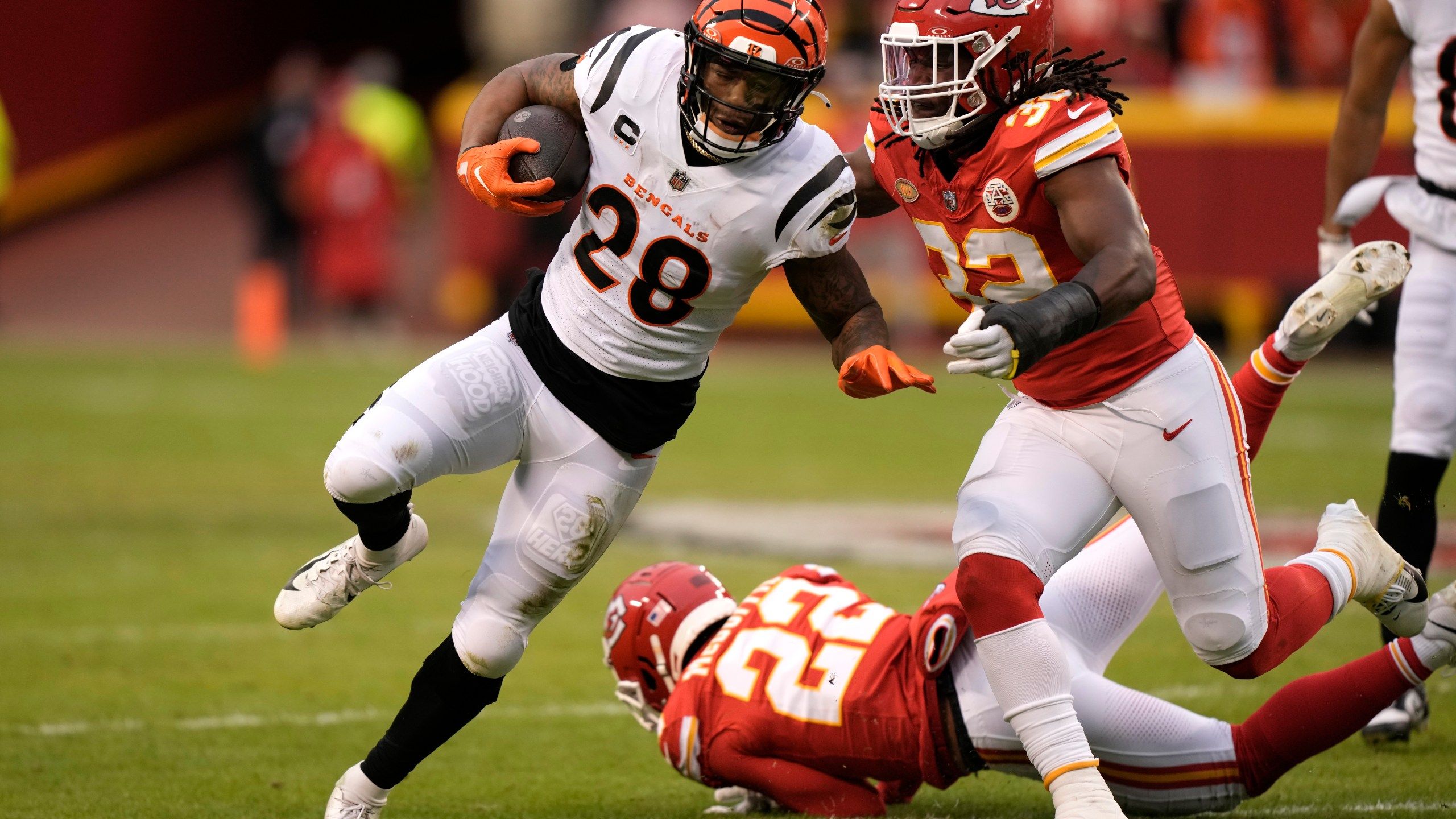 2560x1440 Harrison Butker Hits 6 Field Goals, Kicks Chiefs To AFC West Title With 25 17 Win Over Bengals