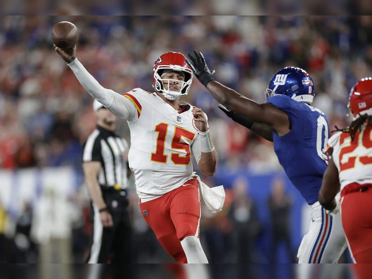 1200x900 Patrick Mahomes, Harrison Butker star as Chiefs post season's 1st win against Giants Economic Times