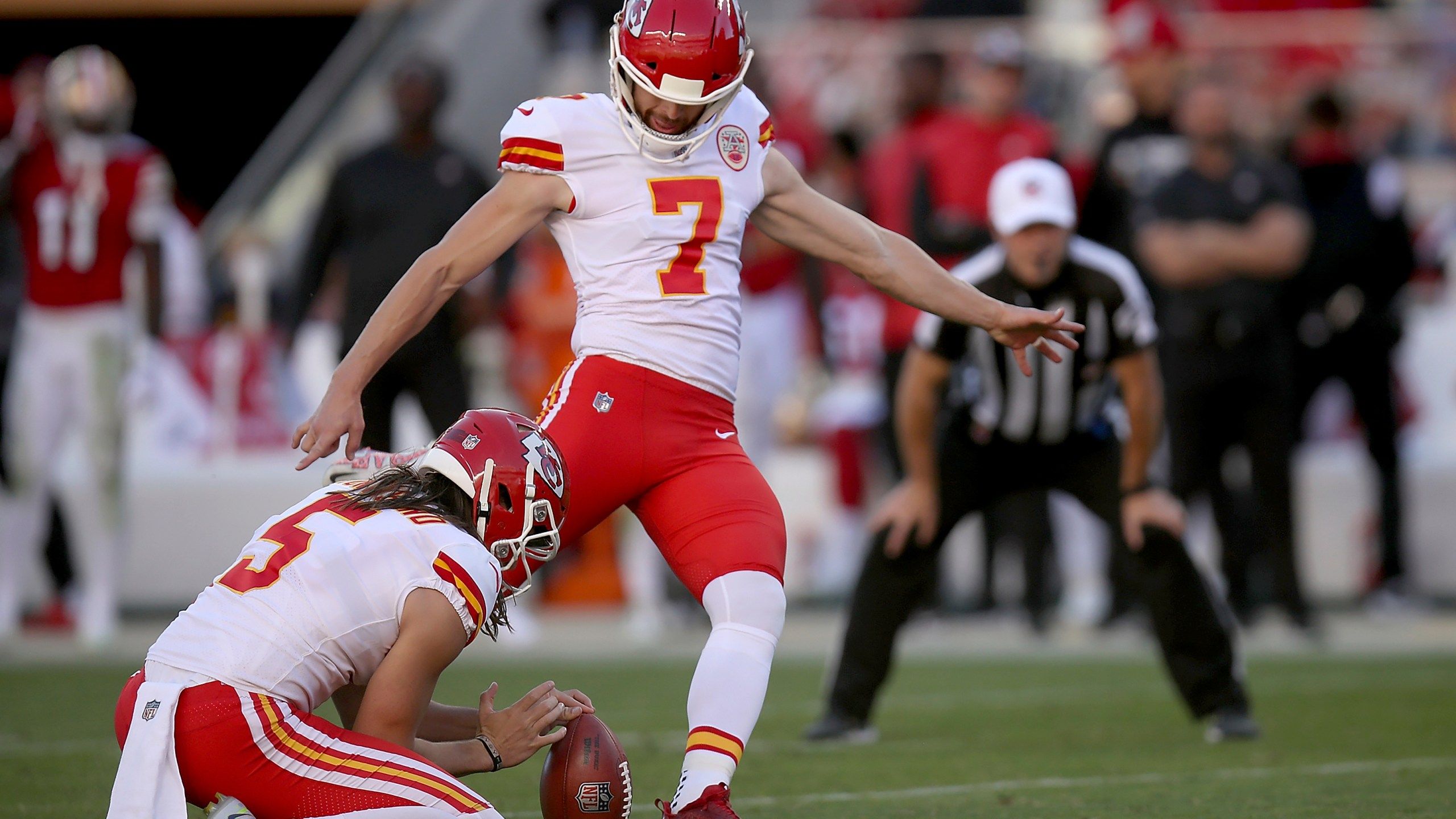 2560x1440 Chiefs sign K Harrison Butker to contract extension