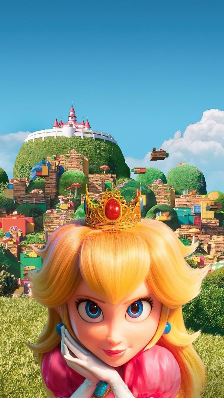 736x1307 Princess Peach. The Super Mario Bros Movie