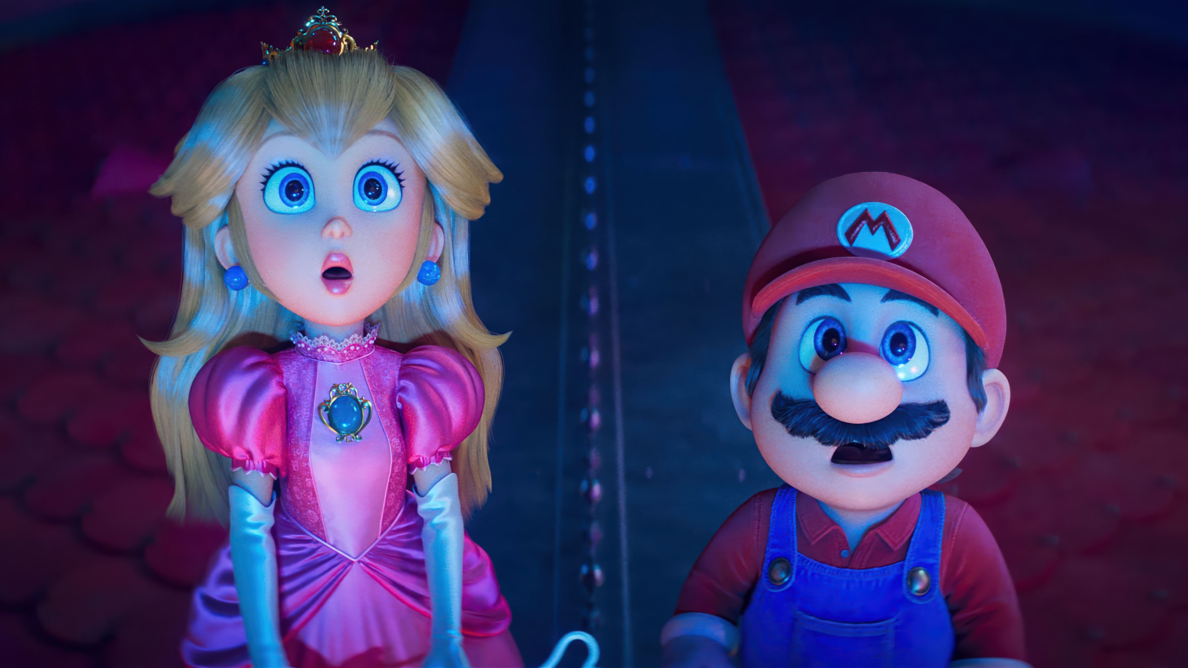 3840x2160 Super Mario Galaxy Mario Princess Peach Wallpaper 4K HD PC