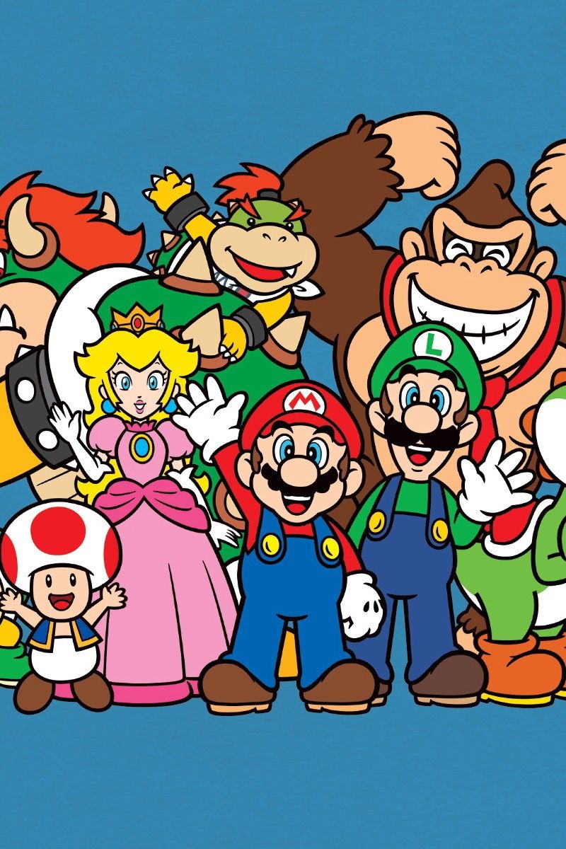 800x1200 Mario Princess Peach Wallpaper