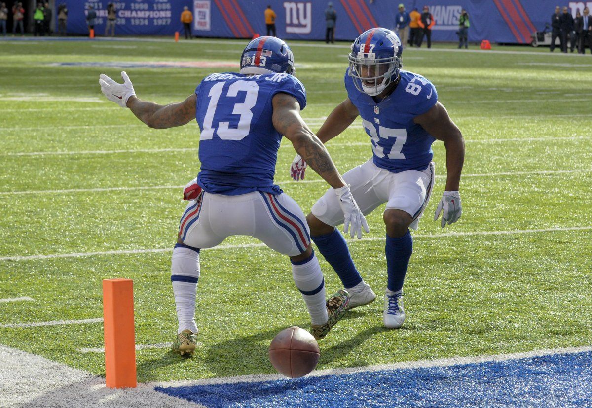 1200x828 Giants WR Sterling Shepard, who worked out with Odell Beckham, looking to improve in these two areas