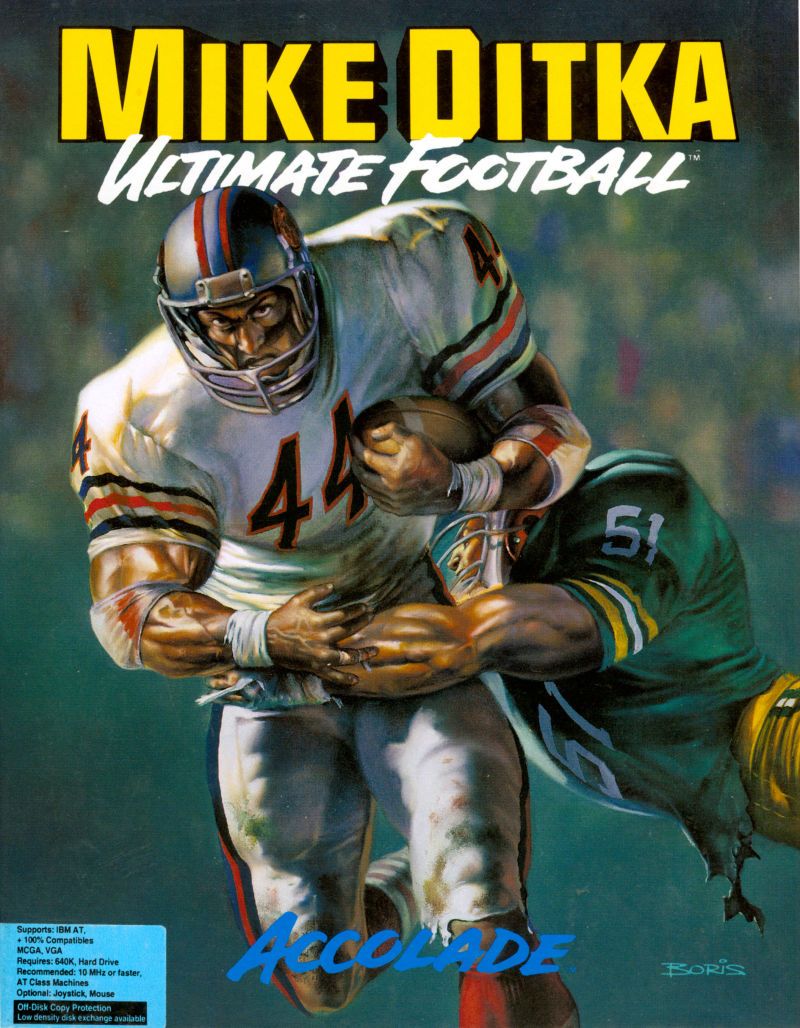 800x1028 Mike Ditka Ultimate Football Image Games Database